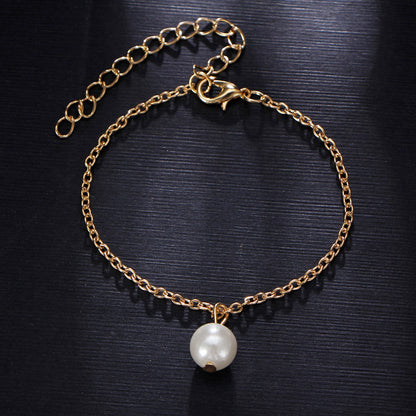 Gleaminggems™ Simple Three-layer 3 Ankle Chain